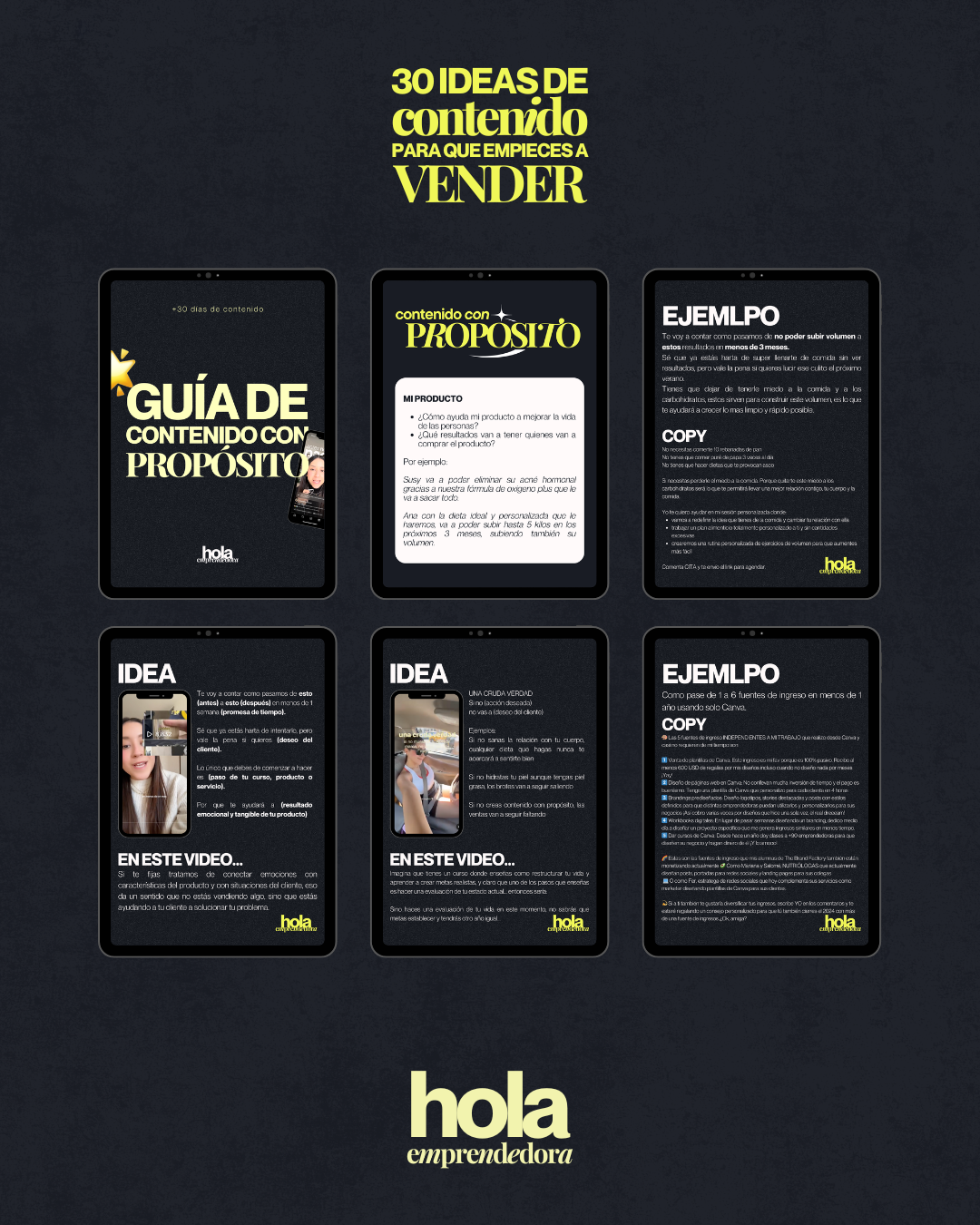30 días de ✨contenido con propósito✨: crea contenido que VENDA💸